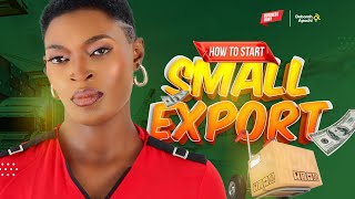 Starting Small Export Business From Nigeria [upl. by Aihcats175]