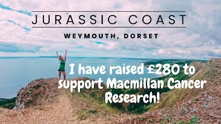 Macmillan Mighty Hiking My First Epic 10hr Solo Hike Jurassic Coast  Weymouth Dorset [upl. by Lachman]