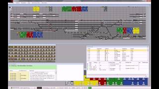 Signalsoft Stellwerk Simulator 096 Kirchhain Ein Schienenbus auf Gleis 7 [upl. by Ayikat]