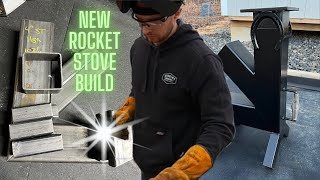 Rocket Stove Build  Start to finish [upl. by Furnary251]