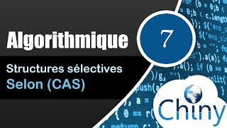 Algorithmique 714  Structure sélective Selon Structure Cas [upl. by Noitsirhc]