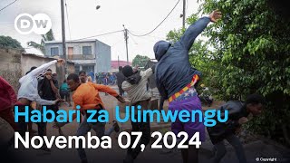 DW Kiswahili Habari za Ulimwengu  Novemba 07 2024  Jioni  Swahili Habari leo [upl. by Ecidnak]