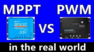 MPPT vs PWM Fast comparison for offgrid solar [upl. by Ahsiuqet580]