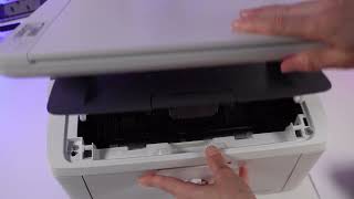 How to Replace HP Laserjet Pro M28W Tonner Catridge [upl. by Inahpets]