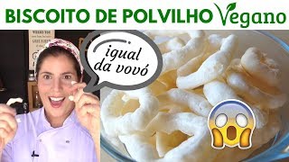 Biscoito de polvilho VEGANO  Drica na Cozinha  Episódio 357 [upl. by Trish]