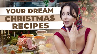 TOP 3 BEST Traditional CHRISTMAS DISHES Authentic Winter Recipes Christmas dinner ideas FOODGODDESS [upl. by Wilkison]