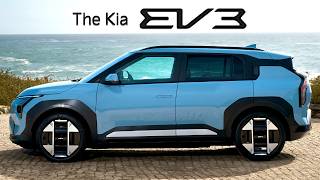 New 2025 Kia EV3  GT Line and Baseline Interior  Drive  Walkaround [upl. by Airetal]