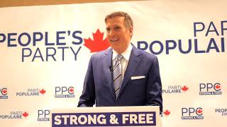 Max Bernier Peoples Party of Canada Speech Edmonton March 2019 [upl. by Koball]