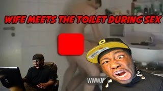 Man Flushes His Womans Face Down The Toilet [upl. by Enenstein]