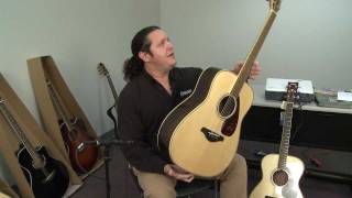 Yamaha FG730S FG Series Acoustic Guitar Overview  Full Compass [upl. by Acila]