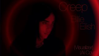 Billie Eilish  Creep AI COVER Visualizer [upl. by Sredna578]