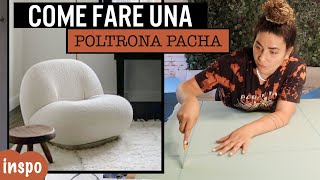 DIVANETTO PACHA FAI DA TE  come creare la poltrona di Gubi DIY [upl. by Nomzed651]