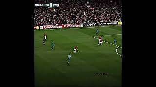 Goal Scholes vs Barcelona 😮‍💨🔥 paulscholes scholes manchesterunited [upl. by Anisor]