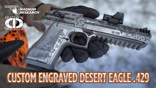 Custom Engraved Desert Eagle 429 [upl. by Ahgiel406]