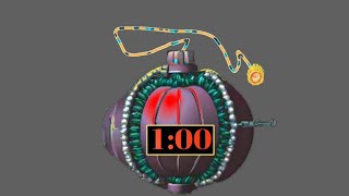 1 Minute Timer Bomb BIG [upl. by Eido]