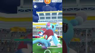 New Raid Brionne ✨✨✨ Pokémon GO raid eventoshiny pokemongo gobattleleague mobilegame [upl. by Natloz172]