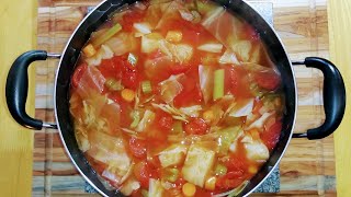 Diet Cabbage Soup Lose Ten Pounds In A Week And Delicious [upl. by Thierry504]