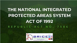 THE NATIONAL INTEGRATED PROTECTED AREAS SYSTEM NIPAS ACT OF 1992 [upl. by Noelopan412]