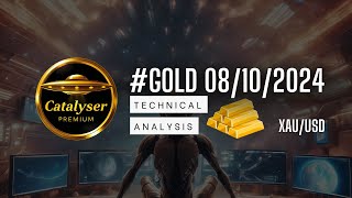 Catalysers GOLD Technical Analysis 08102024 [upl. by Knah367]