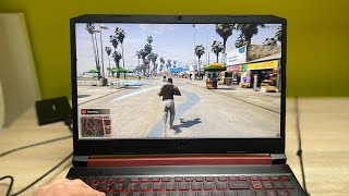 Acer Nitro 5 Grand Theft Auto V  Story Mode  Performance Test  2021 [upl. by Ayim132]