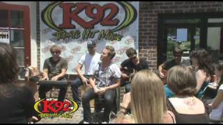 Thriving Ivory perform Angels on the Moon at the K92 Studios [upl. by Earal]