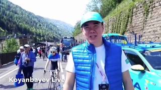 Нұрлан Қоянбаев  Giro dItalia 2017 [upl. by Hpesoy175]