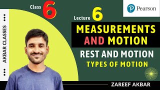 Class 6  Measurements and Motion 06  Rest and Motion  Types of Motion  Pearson [upl. by Heman]