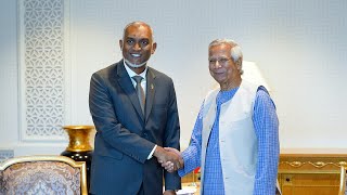 President meets Chief Advisor of Bangladesh [upl. by Narik]