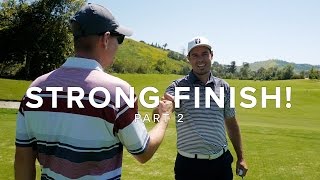 GOLFHOLICS  BE BETTER GOLF COURSE VLOG AT ARROYO TRABUCO  PART 2 [upl. by Eitsyrhc]