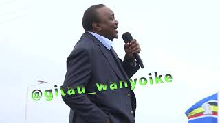 President Uhuru Kenyatta moving speech to Gatundu resident’s days before 2022 elections [upl. by Kaycee]