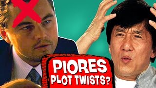 6 PIORES PLOT TWISTS DO CINEMA [upl. by Hgielek216]