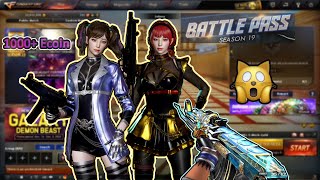 CFPH Battle Pass Season 19 Spent 1000 Ecoin Preview  Crossfire Philippines 30 [upl. by Anavlys]