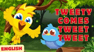 Tweety comes tweet tweet  Tweet Tweet Little Birdie Song  MikuTV Rhymes [upl. by Hurd]