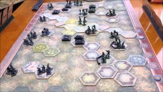 Playing Memoir 44  Withdrawl from Hill 112 [upl. by Betthezel]