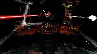 Elite Dangerous Krait MKII Fixed Enhanced AX Multicannon Uncut 1hour interceptor killing nonstop [upl. by Littlejohn]