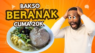 KESERUAN MENCARI BAKSO BERANAK HARUS MELEWATI JEMBATAN GANTUNG [upl. by Odrareve]