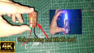 How To Make a Simple 12v Battery Level Indicator [upl. by Tehcac]