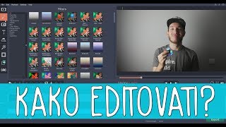 KAKO EDITOVATI VIDEO  Movavi Video Editor [upl. by Lederer5]