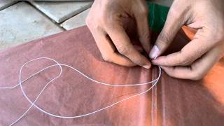 How to Tie Kite Knots with Jagdish  पतंग में धागा कैसे डाले [upl. by Dulciana]