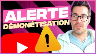 Monétisation YouTube  Ces 3 nouvelles règles menacent votre chaîne [upl. by Melliw940]