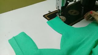 Simple neck cutting and stitching गला कैसे बनाते है  Easy way to stitch neckline to any kameez [upl. by Rachaba639]