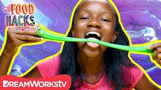 Edible Slime Hacks  FOOD HACKS FOR KIDS [upl. by Nywde]