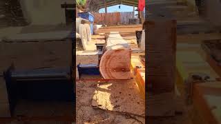 chainsaw milled oak on the pm14 portamill running farmmac f660vw stihl ms660 clone saw [upl. by Ealasaid139]