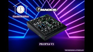 Mezcladora Mackie ProFX6 V3 [upl. by Minnnie]