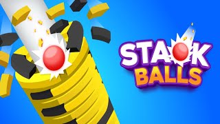 Stack Ball 3D  😱 stackball shortsfeed shortlive [upl. by Siseneg]