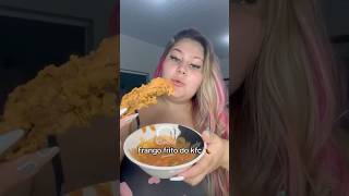 Frango frito do kfc 😍💁🏼‍♀️💪🏻 receita frango kfc [upl. by Bartlett323]