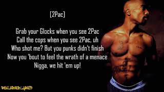 2Pac  Hit Em Up ft Outlawz Lyrics [upl. by Ytsirk440]