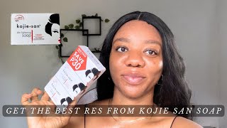 How to get results from Kojie San soap [upl. by Nniroc815]