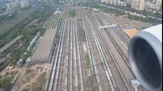 Landing at Mumbai Airport [upl. by Rabaj]