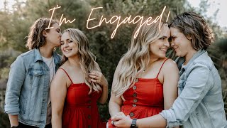 I’m Engaged Proposal amp Relationship Story Time  KayleyMelissa [upl. by Hniht]